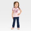 Grayson Mini Toddler Girls' New York Short Sleeve T-Shirt - Pink - 3 of 3