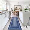 Braided Area Rug with Non-Slip Backing, Modern Accent Carpet for Bedroom, Living Room, Dining Room & Hallway, Foldable Low Pile Throw Rug - 2 of 4