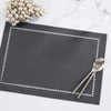 Saro Lifestyle Laser-Cut Hemstitch Placemat - 4 of 4