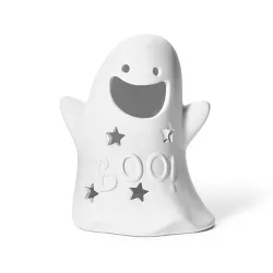 Halloween Large Lit Ceramic Ghost - Mondo Llama™
