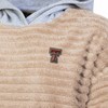 NCAA Texas Tech Red Raiders Women's Oatmeal Fashion Hooded Sweatshirt - 3 of 3