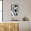iCanvas Lady Black and White by Ana Paula Hoppe Canvas Print Wall Art - 3 of 3