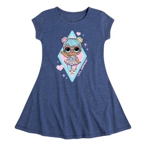 Girls' - LOL Surprise! - Bon Bon Doll Fit & Flair Cap Sleeve Dress - 1 of 3
