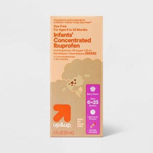 Infants' Concentrated Ibuprofen (NSAID) Oral Suspension Pain & Fever Reducer Liquid - Berry - 1 fl oz - up&up™ - 1 of 4