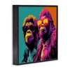 Stupell Industries Pop Style Gorilla Duo Framed Giclee Art - 2 of 4