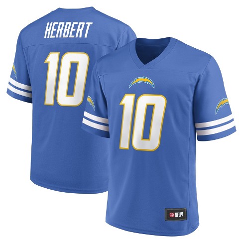 Nfl Los Angeles Chargers Toddler Boys' Short Sleeve Herbert Jersey : Target