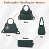 Generic Women's Top-Handle Handbags Vegan Leather Purses for Women Designer Tote Purse - 2 of 4