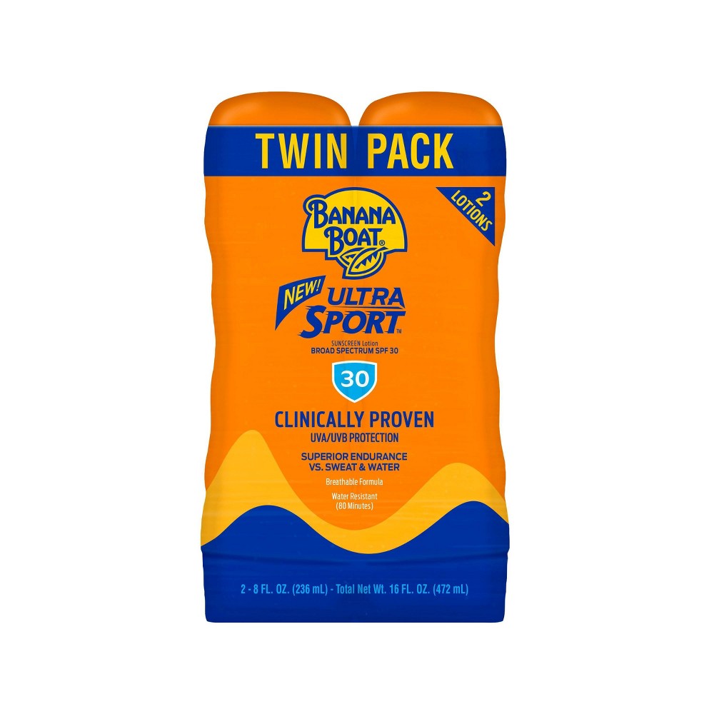 UPC 079656079753 product image for Banana Boat Sport Sunscreen Lotion Twinpack - SPF 30 - 16oz | upcitemdb.com