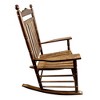 Vynxaria White Adult Rocking Chair - Perfect for Balcony and Porch Relaxation - 2 of 4