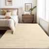 Modern Solid Area Rug Living Room Rug Washable Bedroom Rugs Soft Low Pile Non-Slip Accent Rug Home Decor - 2 of 4