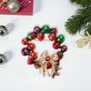 Unique Bargains Christmas Brooches QT0064 Alloy Dripping Wax Red 1.65"x2.05" 1 Pc - 2 of 4