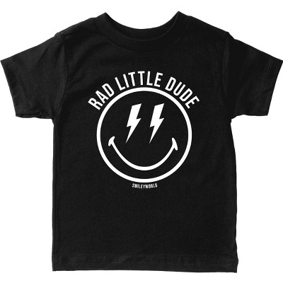 The Juniper Shop SmileyWorld Rad Little Dude Toddler Short Sleeve Tee