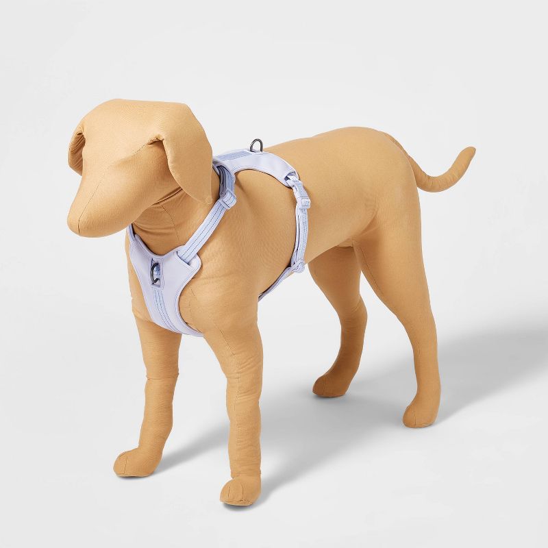Reflective + Comfort Adjustable Dog Harness - Lilac - Boots & Barkley™, 1 of 12