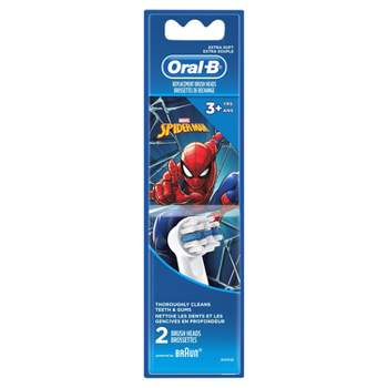 Oral-B Marvel's Spider-Man Kids Extra Soft Replacement Brush Heads - 2ct
