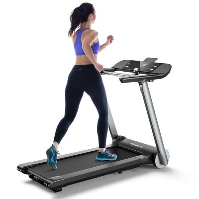 Superfit Folding Electric Treadmill Jogging MachineBluetooth10 Preset Programs