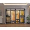 VIPEK V40LC Covered Clothes Rack with Dimmable LED Lights, Heavy Duty Garment Rack Portable Closet Wardrobe - 3 of 4