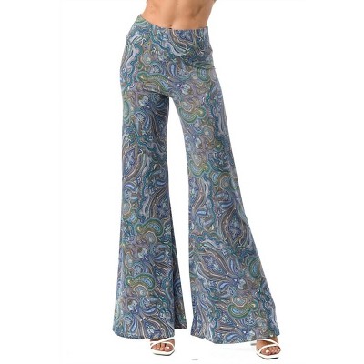 Women's Payton Paisley Plazzo Pant - ariella