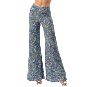 Women's Payton Paisley Plazzo Pant - ariella - 1 of 4