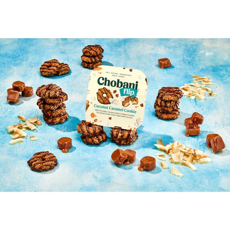 Chobani Flip Coconut Caramel Cookie Greek Yogurt - 4.5oz, 5 of 8
