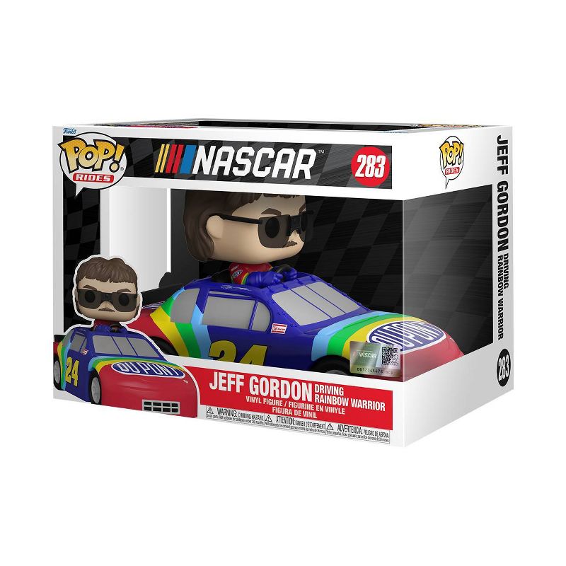 Funko POP! NASCAR - Jeff Gordon In Rainbow Warrior, 2 of 4