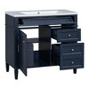 YOOCOZZ 36'' Bathroom Vanity with Top Sink,2 Drawers and a Tip-out Drawer - 2 of 4