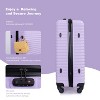 Belatt 3-Piece Luggage Set (20/24/28") - TSA Lock, 360° Spinner Wheels, Nestable Design & Adjustable Pull Rod - 2 of 4