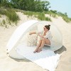 MINNIDIP Sun Shelter Pop Up Beach Shelter Tent - Cream - 2 of 3