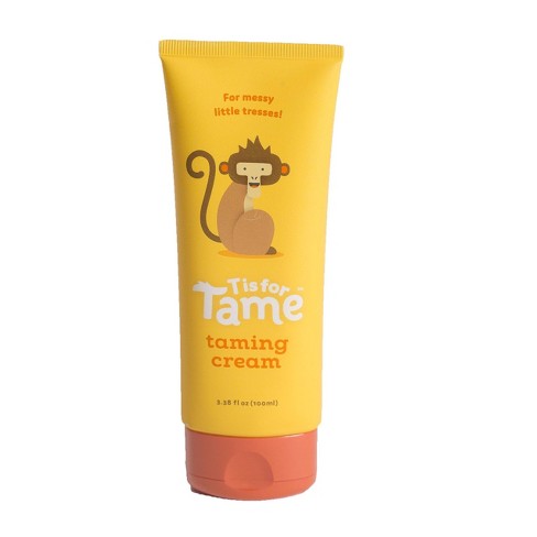 T is for Tame Hair Taming Matte Cream Organic Coconut Oil & Jojoba - Light Hold - 3.38 fl oz - image 1 of 4