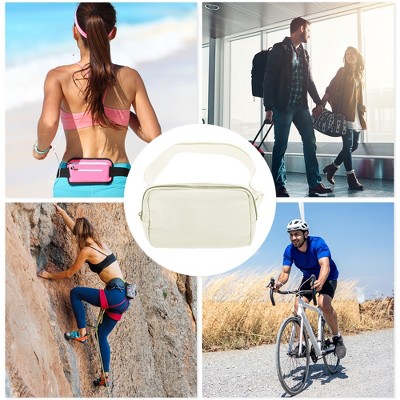 Unique Bargains Solid Color for Hiking Gym Running Waist Pack 1 Pc - image 4