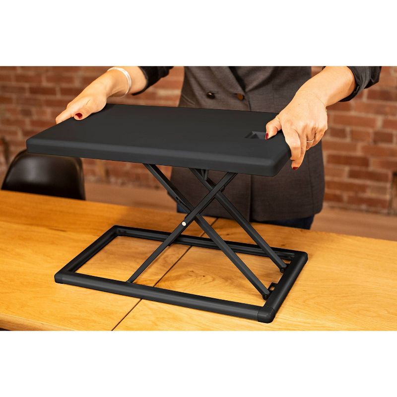 19" Portable Desk Riser - Rocelco, 3 of 7