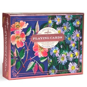 eeBoo: Roses & Asters Playing Cards - Includes 2 - 52 Card Decks, Traditional Decks - 1 of 4