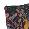 18"x18" Polyester Fill Animal Print Square Throw Pillow - Skyline Furniture: Linen & Cotton Blend, Zippered, Indoor Decor - 3 of 4