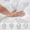 PAGED 12 Inch Queen Size Mattress Memory Foam Mattress Breathalle Cool Cover Hybrid Mattress with Individual Pocket Spring for Bedroom - 3 of 4