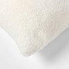 Faux Rabbit Fur Throw Pillow - Threshold™ - 4 of 4