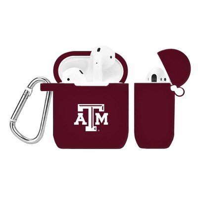 NCAA Texas A&M Aggies Silicone Cover for Apple AirPod Battery Case