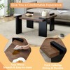 NicBex  31.5/39.3" On-Trend Coffee Table for Living Room,2-Tone Stylish Accent Center Table Cocaktail Table,MDF Frame,Easy to Clean - 3 of 4
