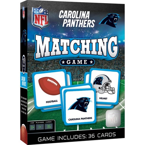 Masterpieces Officially Licensed Nfl Carolina Panthers Matching Game For  Kids And Families : Target