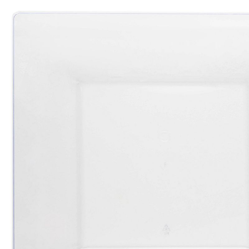 Smarty Had A Party 4.5" Clear Square Plastic Pastry Plates (240 plates), 1 of 3