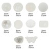 Unique Bargains 8mm Round Glass Beads for Bracelets Glass Beads for Making Bracelet Making DIY Crafts 200 Pcs 1 Set - 2 of 4