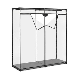 Vtec Trading Clear Cover Garment Wardrobe Organizer - 1 of 3