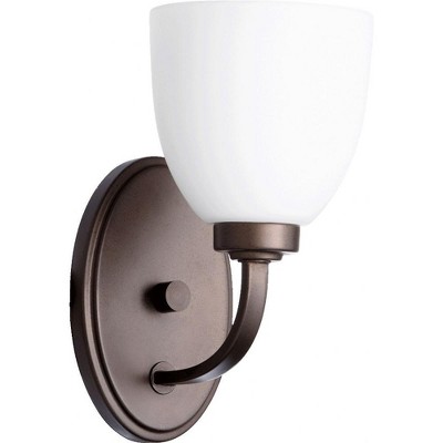 Quorum Lighting Reyes 1-Light Oiled Bronze Wall Sconce