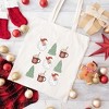 City Creek Prints Tree And Mug Collage Canvas Tote Bag - 15x16 - Natural - 2 of 2