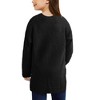 Girls Long Sleeve Cardigan Sweaters Open Front Cable Knit Chunky Cardigans Kids Oversized Cute Outerwear Coat - 2 of 3