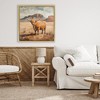 Stupell Industries Cow Of The Desert Floating Frame Canvas Art - 3 of 4