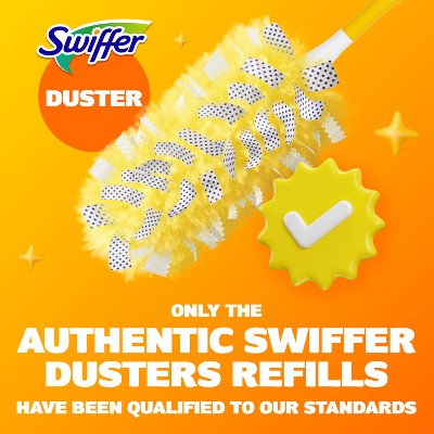 Swiffer Lemon Duster Heavy Duty Refills Furniture Cleaners - 11ct
