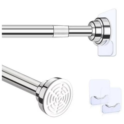 LunaLulinlk 32 to 84" Adjustable Shower Curtain Rod,Stainless Steel