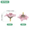 Unique Bargains Silk Rose Artificial Flower Heads - 3 of 4