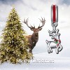 Sterling Silver Christmas Charm - Santa Hat & Deer Bead for Bracelets, Holiday Gift for Women - 4 of 4