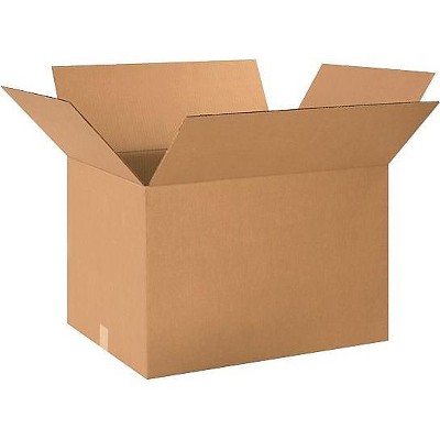 The Packaging Wholesalers 24" x 17" x 15" Shipping Boxes 32 ECT Brown 20/Bundle (BS241715)
