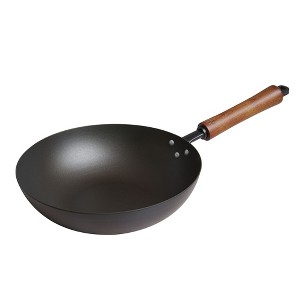 Joyce Chen Classic Series Carbon Steel Preseasoned Stir Fry Pan - 1 of 4
